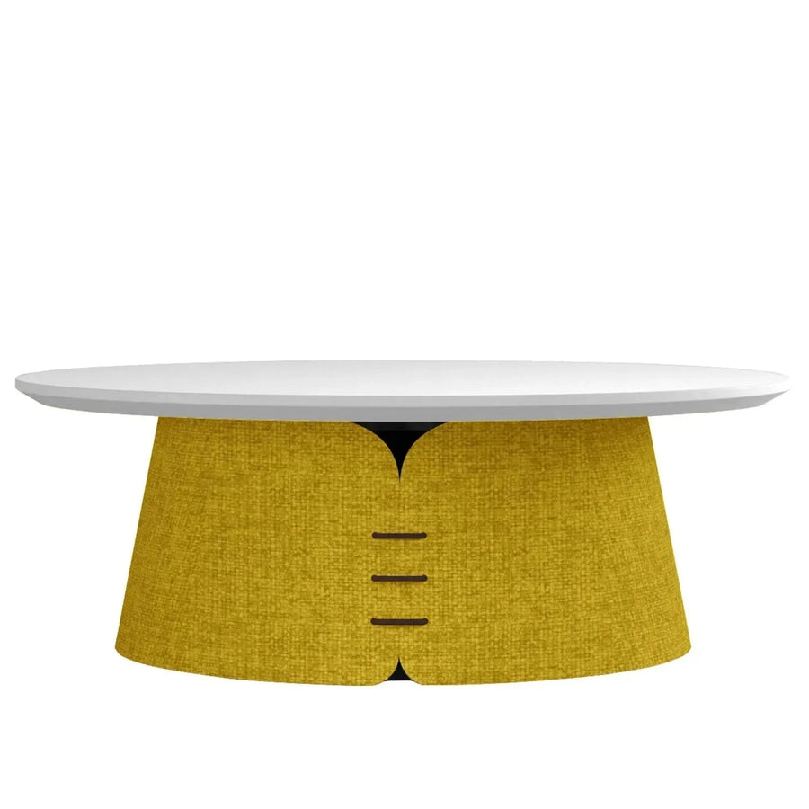 Contemporary wood coffee table collar primary product view.