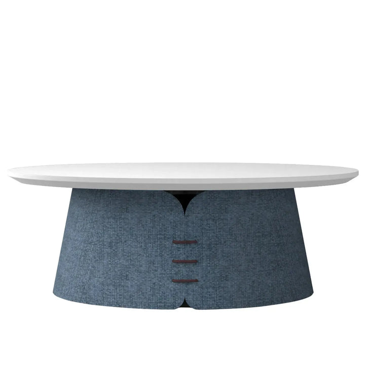 Contemporary wood coffee table collar in real life style.
