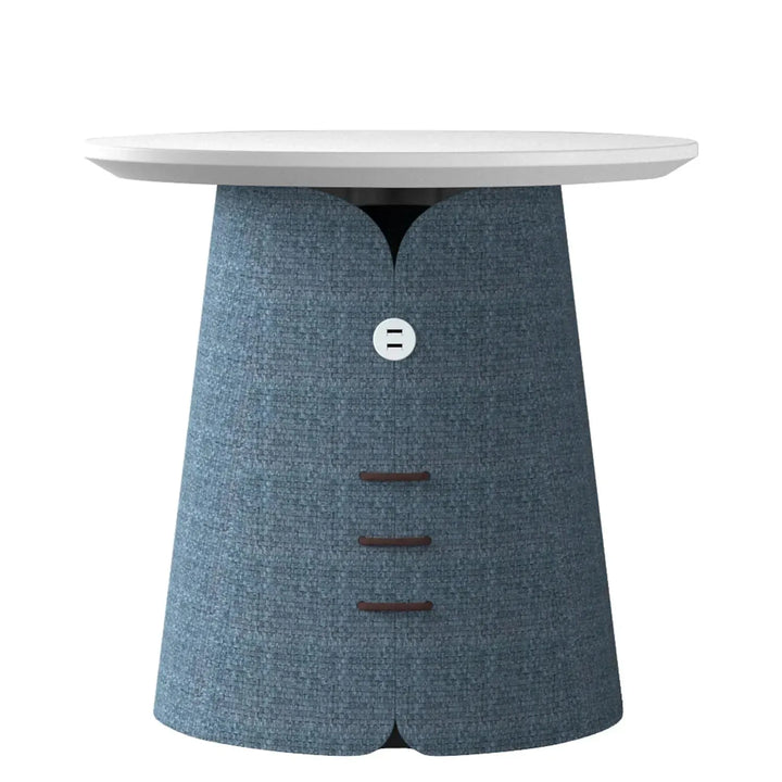 Contemporary wood side table collar environmental situation.
