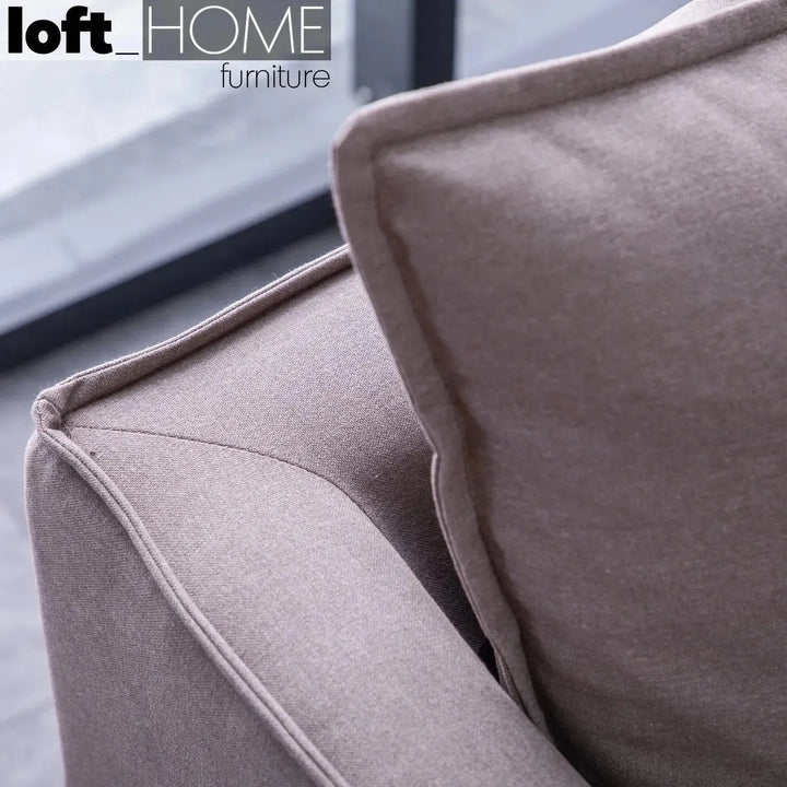 Modern fabric 1 seater sofa adam environmental situation.