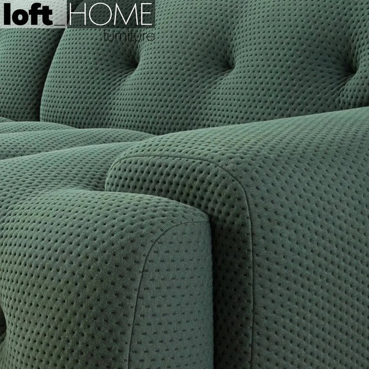Contemporary fabric 3 seater sofa blogger situational feels.
