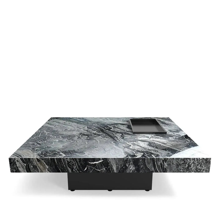 Modern marble coffee table pedro material variants.
