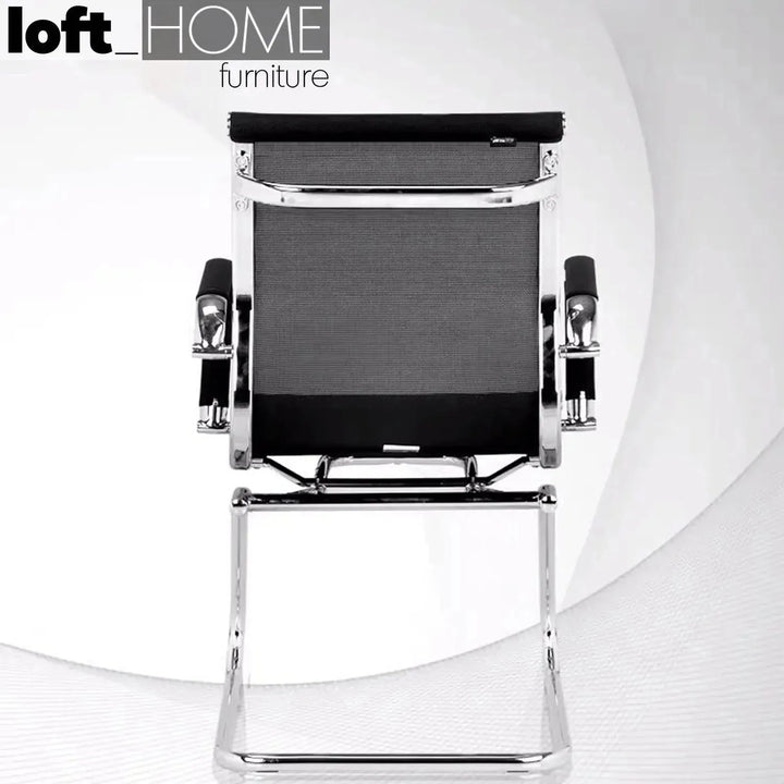 Modern mesh meeting office chair ives material variants.