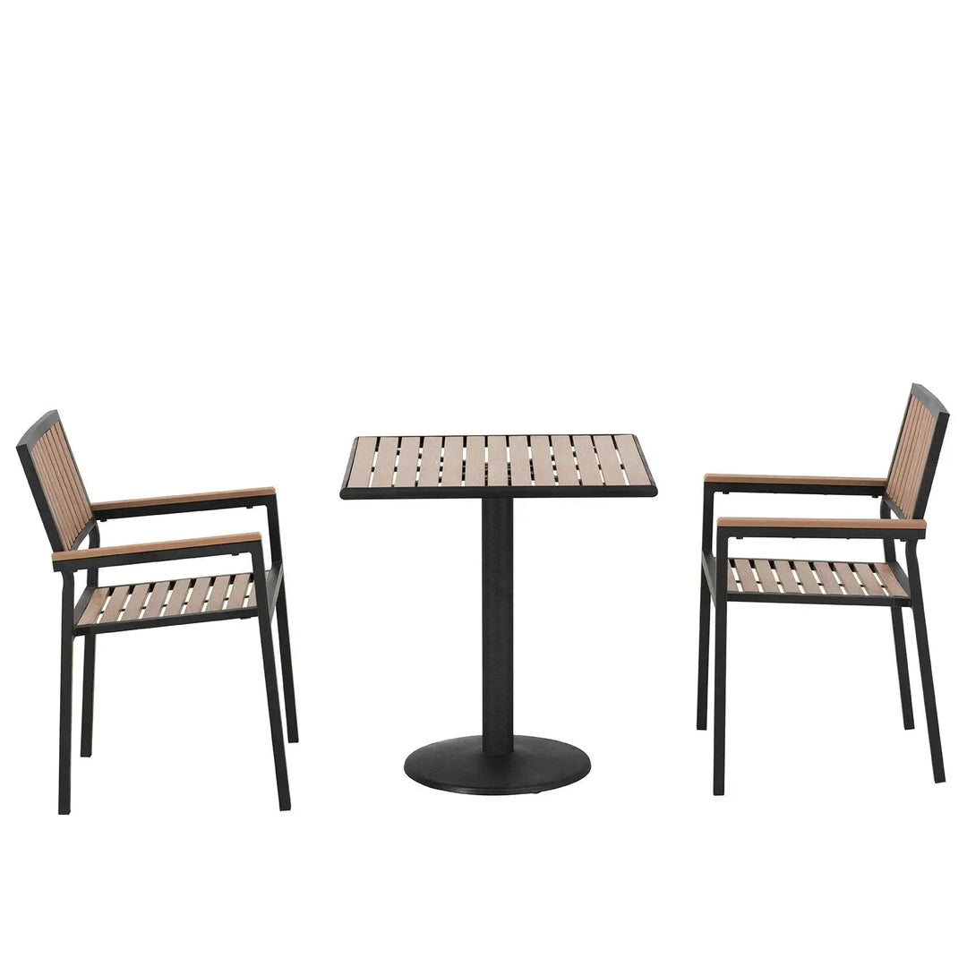 Industrial outdoor dining table bliss environmental situation.