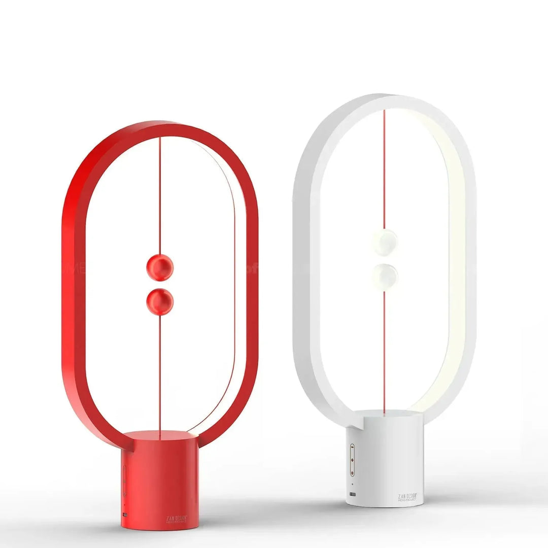 Contemporary plastic charging table lamp heng l with context.