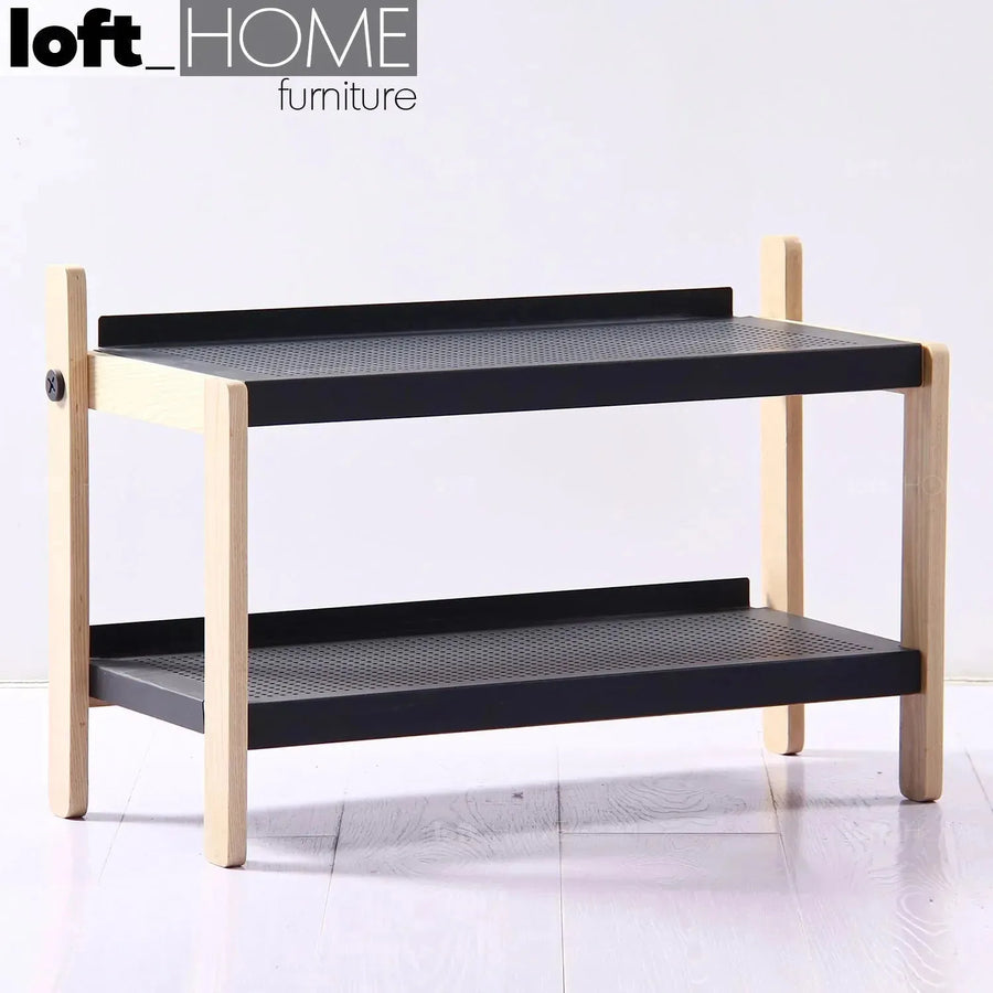 Modern steel shoe shelf sko 2 primary product view.