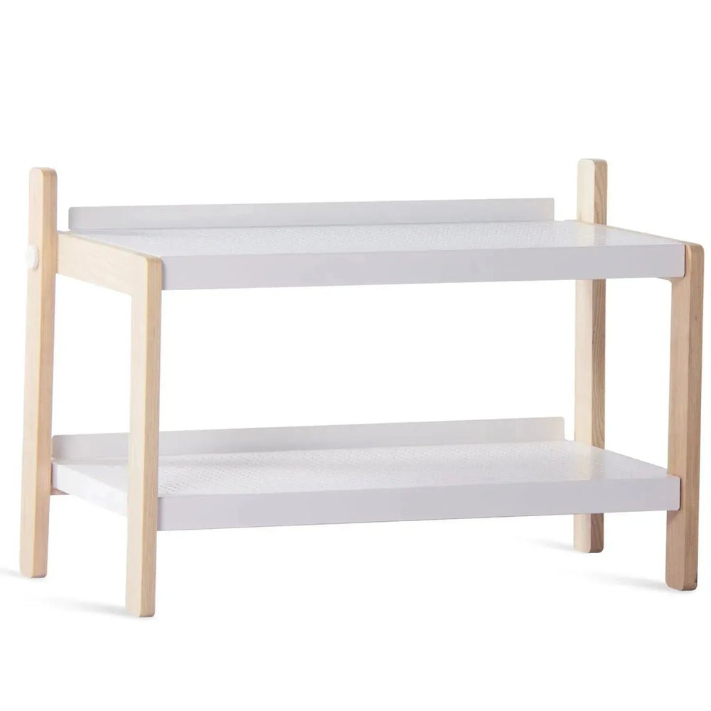 Modern steel shoe shelf sko 2 detail 1.