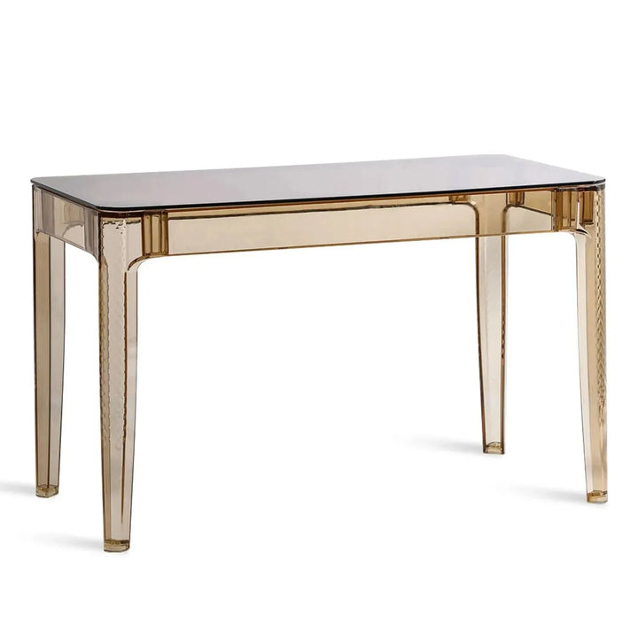 Contemporary tempered glass dining table cielo s in still life.
