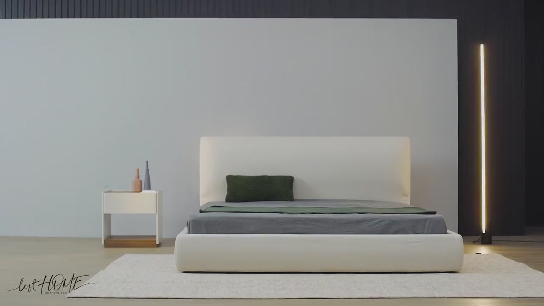 Minimalist Fabric Bed SINO