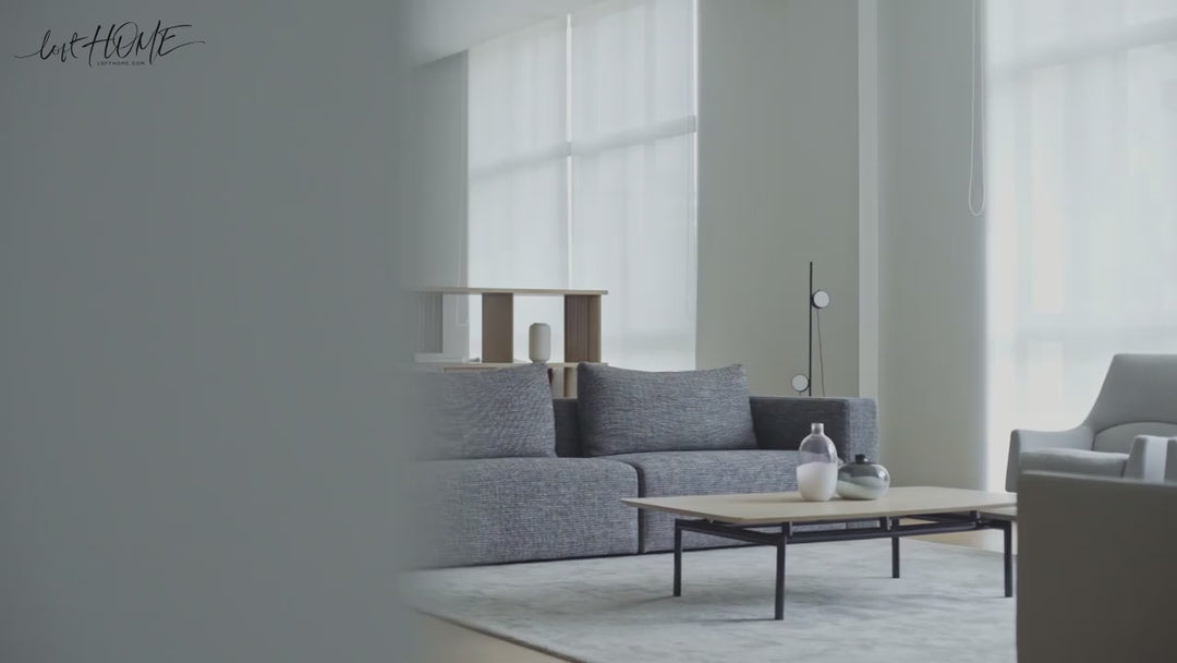 Minimalist fabric 3 seater sofa bri detail 2.