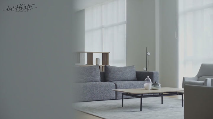 Minimalist fabric 3 seater sofa bri detail 2.