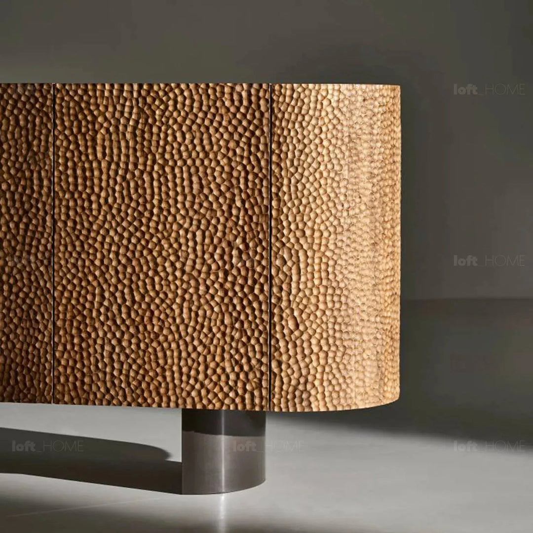 Scandinavian elm wood coffee table savvy material variants.