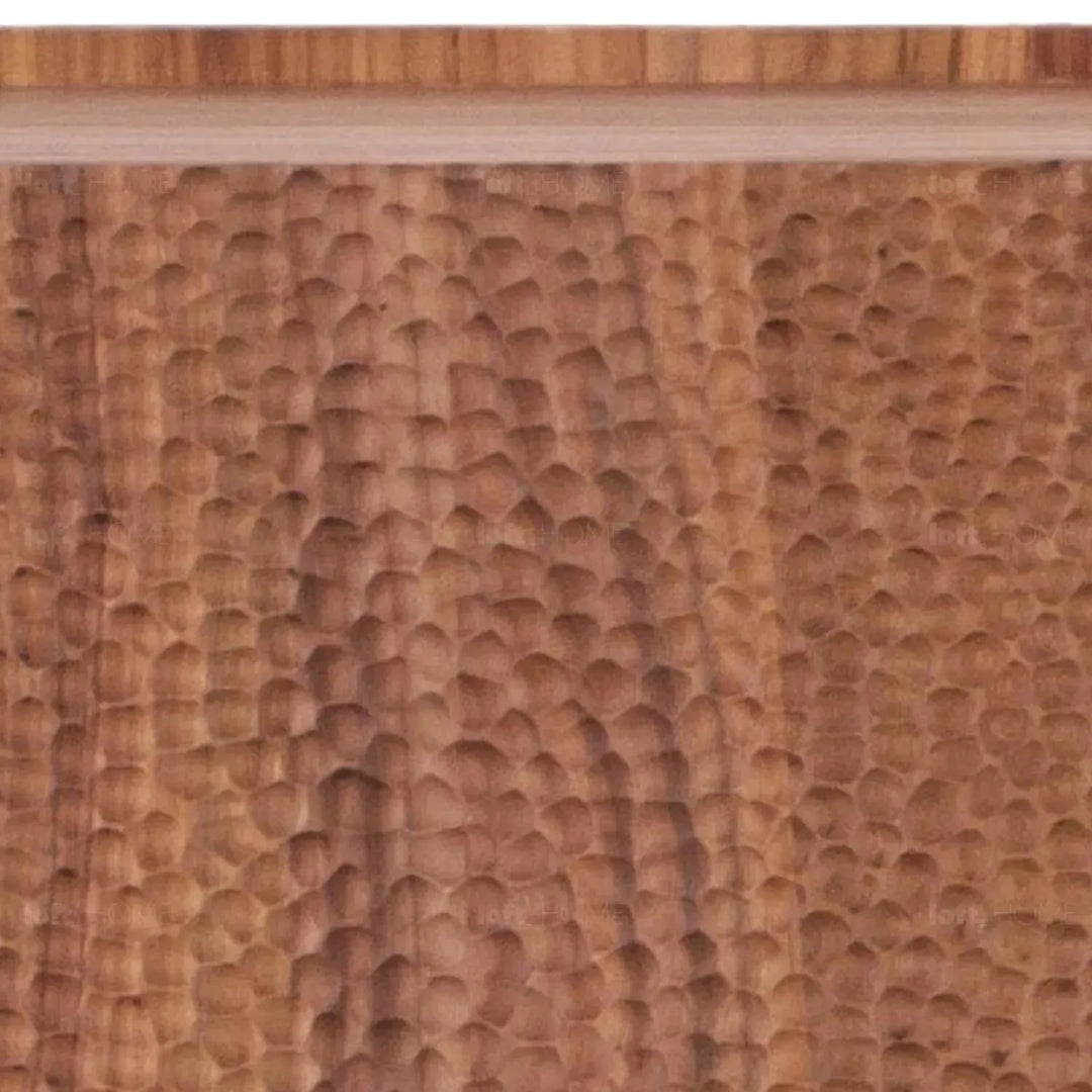 Scandinavian elm wood tv console savvy in real life style.