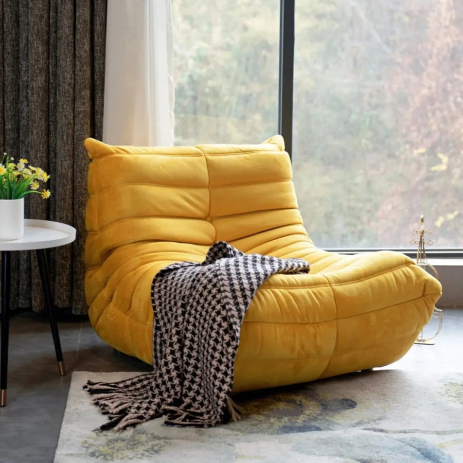 Contemporary fabric modular 1 seater sofa cater primary product view.