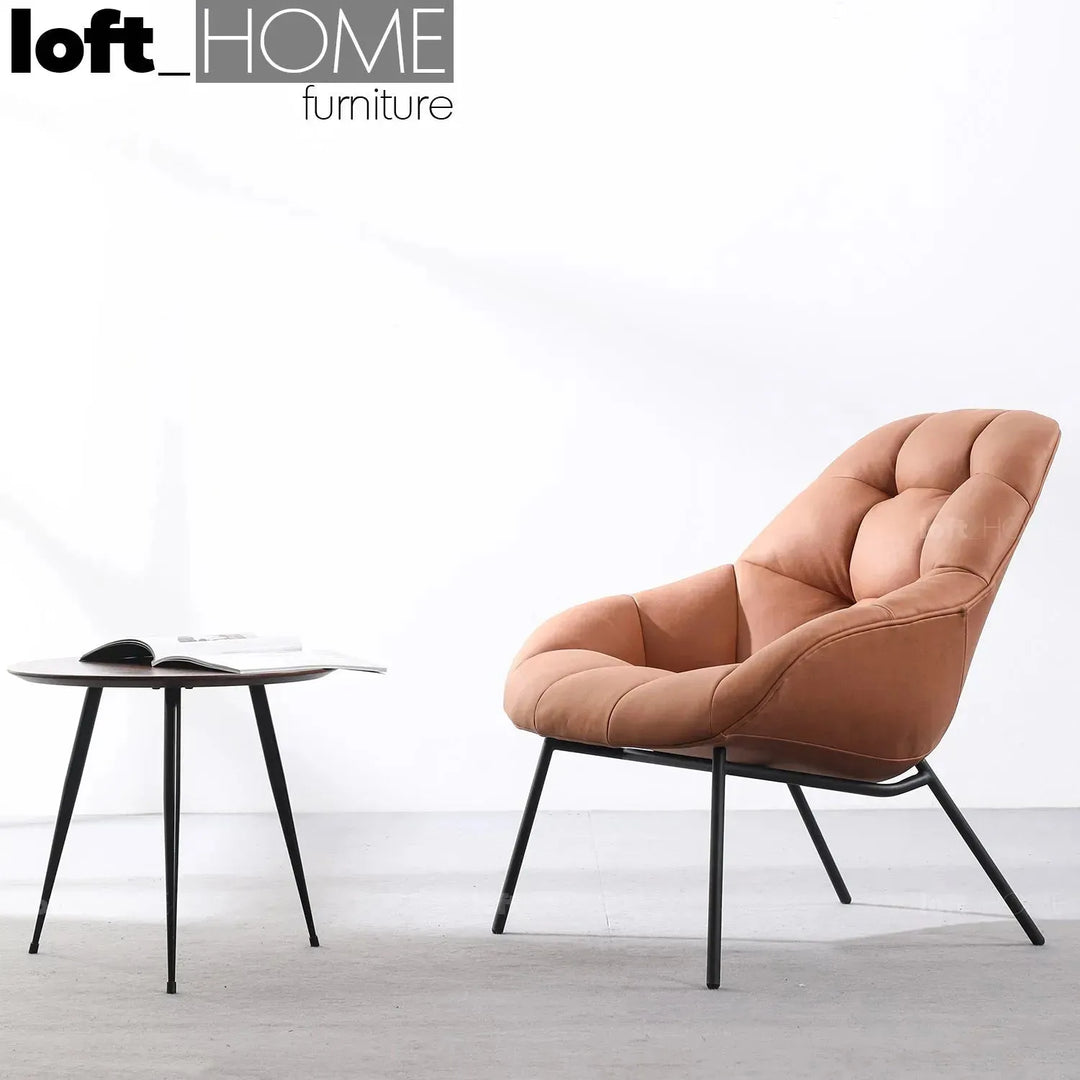 Modern fabric 1 seater sofa mango material variants.