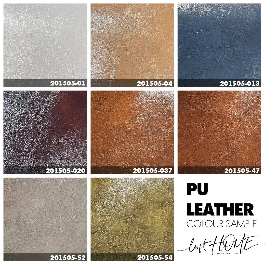 Industrial fabric 1 seater sofa uranus material variants.
