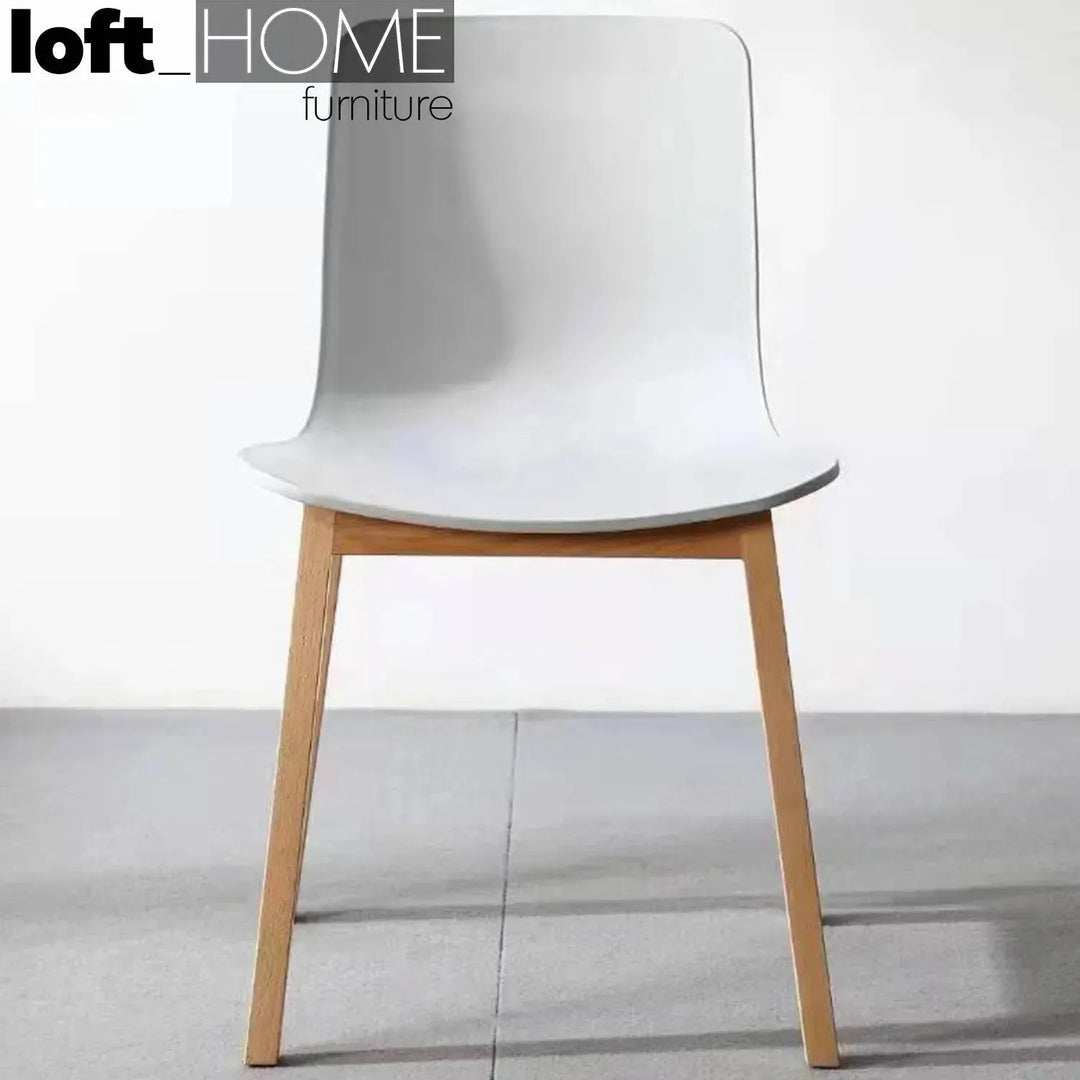 Scandinavian plastic dining chair harbour color swatches.