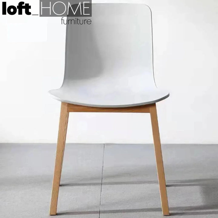 Scandinavian plastic dining chair harbour color swatches.