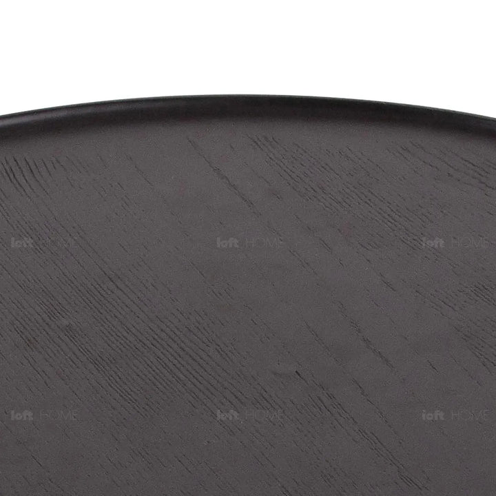 Japandi wood coffee table lumen in real life style.
