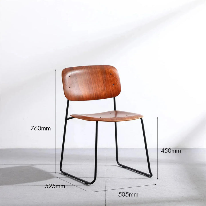 Industrial wood dining chair tambo size charts.