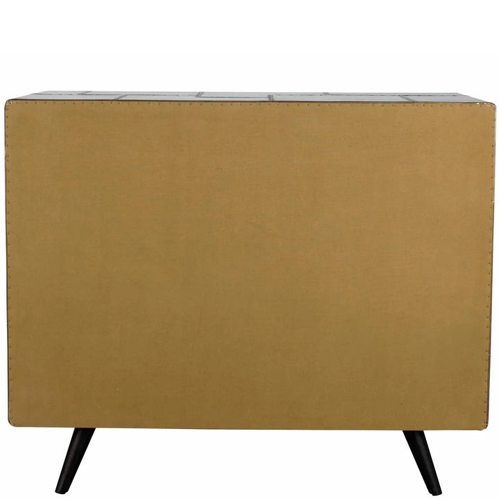 Industrial aluminium drawer storage cabinet jetbrass material variants.