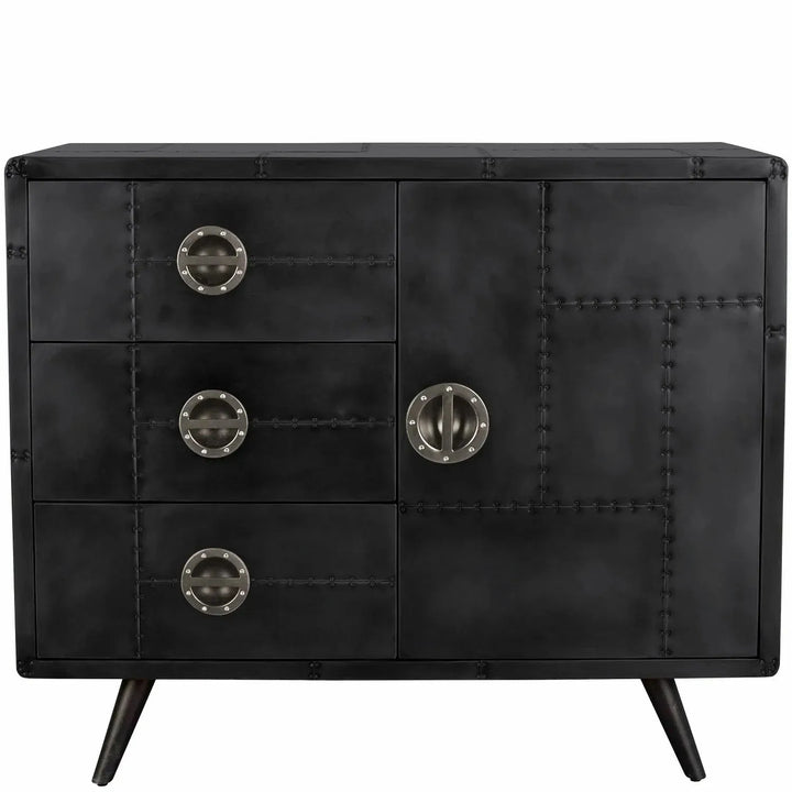 Industrial aluminium drawer storage cabinet jetbrass in details.