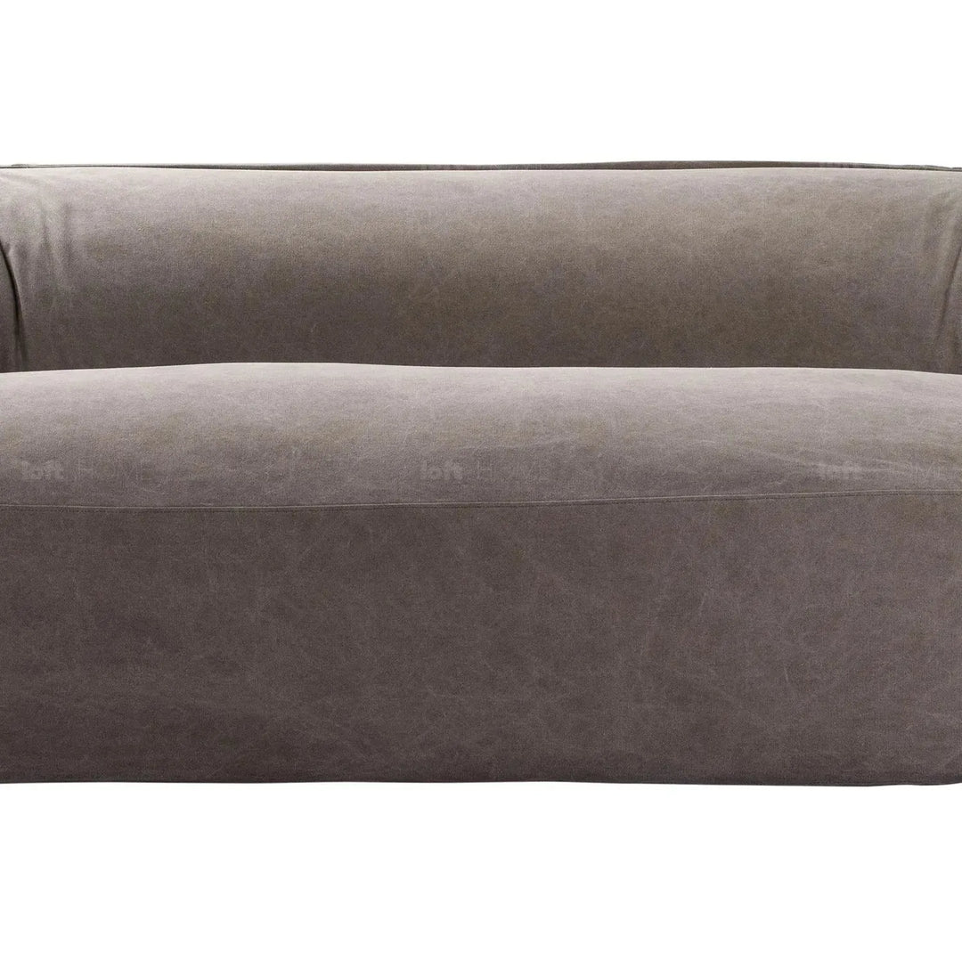 Vintage fabric 3 seater sofa arlo in still life.