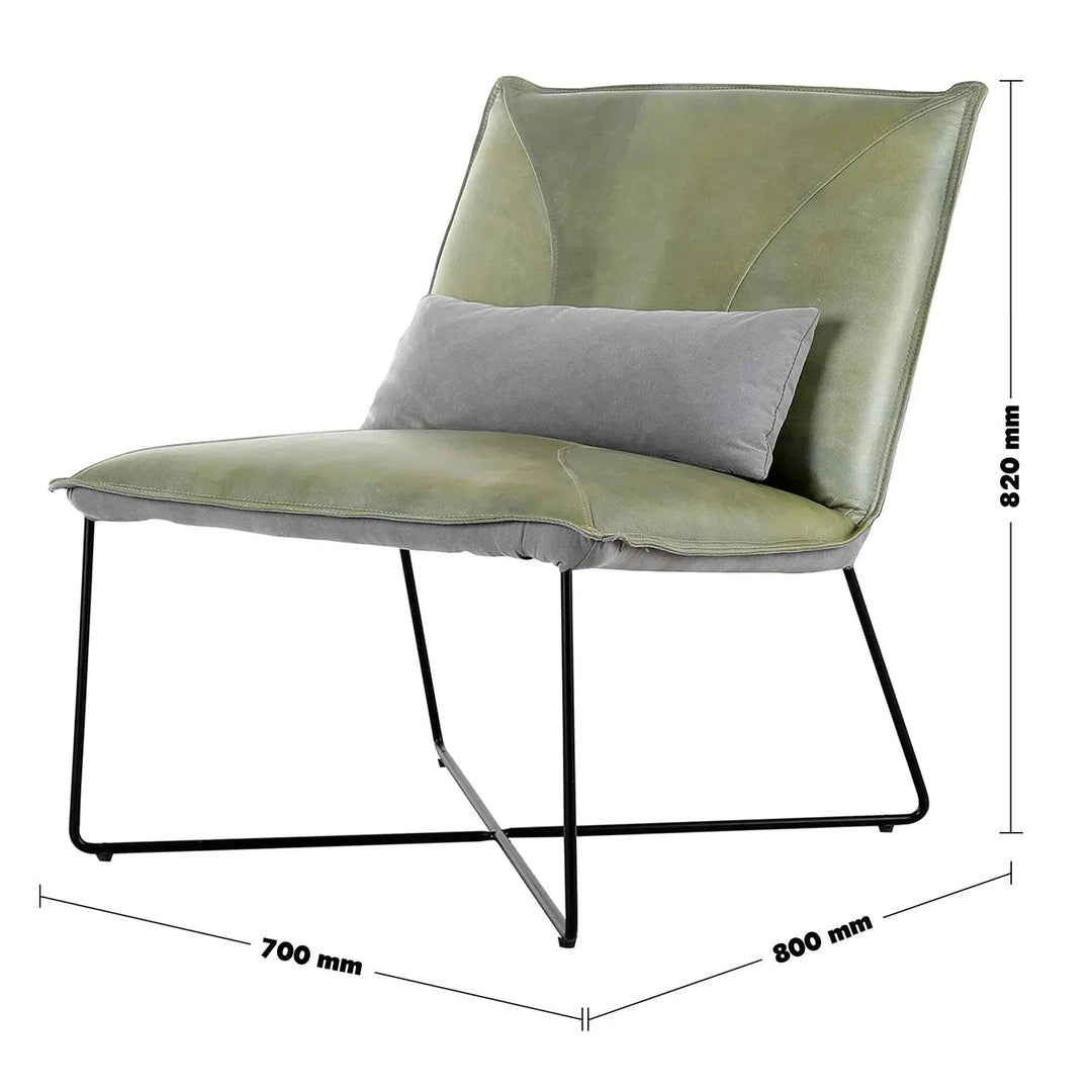 Industrial genuine leather 1 seater sofa franco size charts.