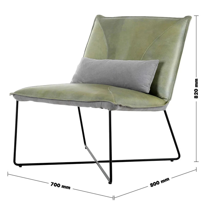 Industrial genuine leather 1 seater sofa franco size charts.