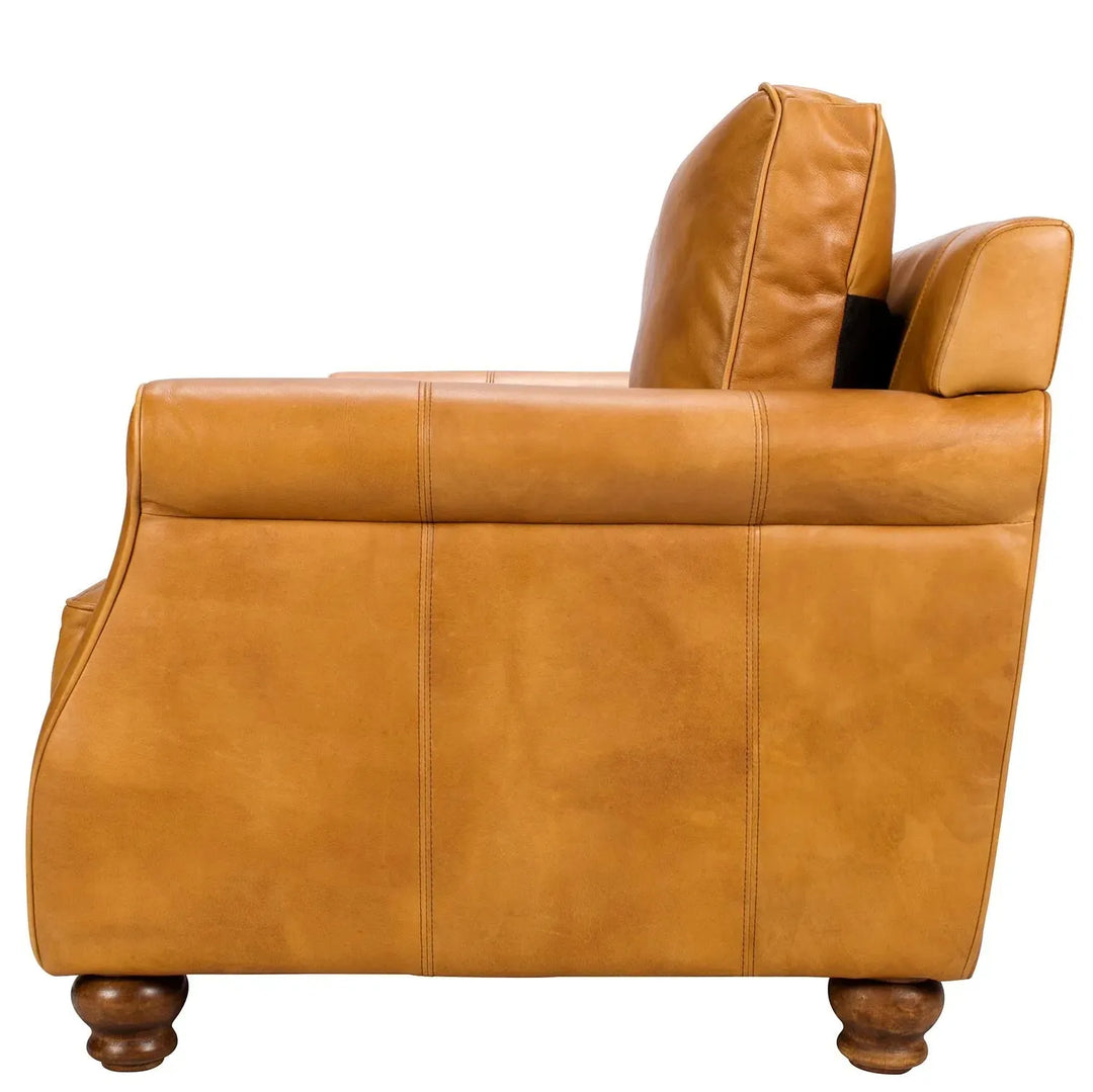 Vintage genuine leather 2 seater sofa barclay environmental situation.