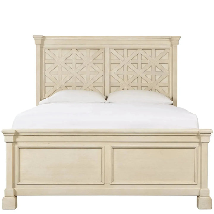 Vintage wood bed frame bolanburg asia queen color swatches.