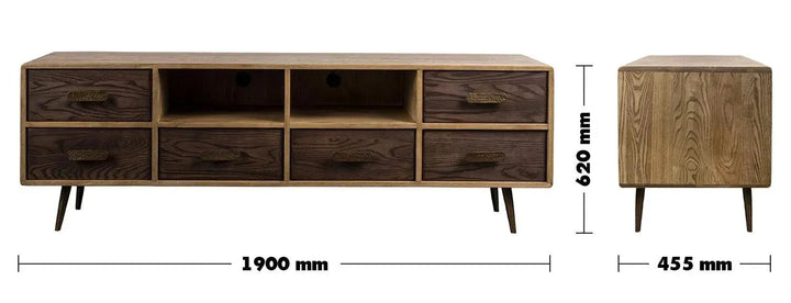 Vintage wooden tv console hammer brass size charts.