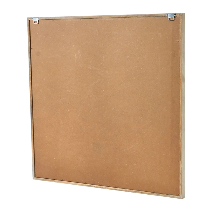 Wood framed wall decor "home" material variants.