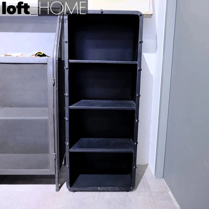 Industrial steel bookshelf mysteel s material variants.