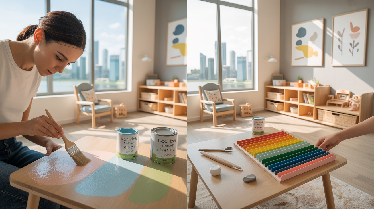 Non-Toxic Paints vs PVC Wraps on Kids' Furniture: The Complete Safety ...