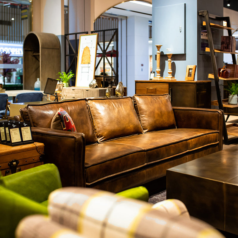 3 Seater Leather Sofas