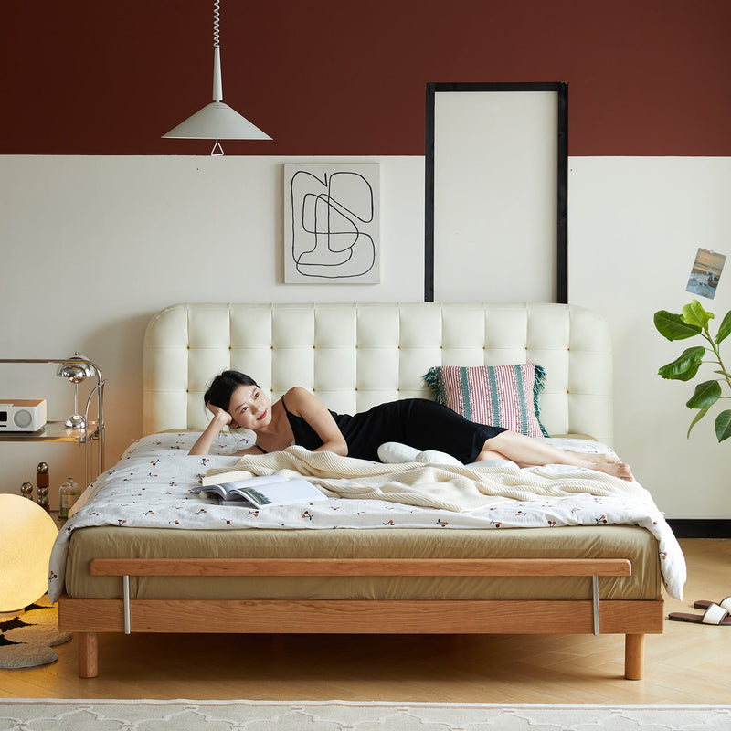 Microfiber Leather Bed Frames