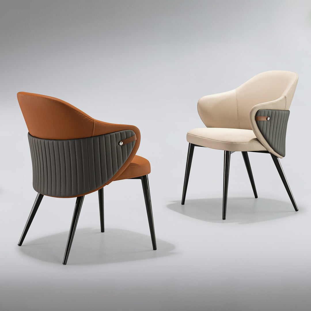 Microfiber Leather Dining Chairs