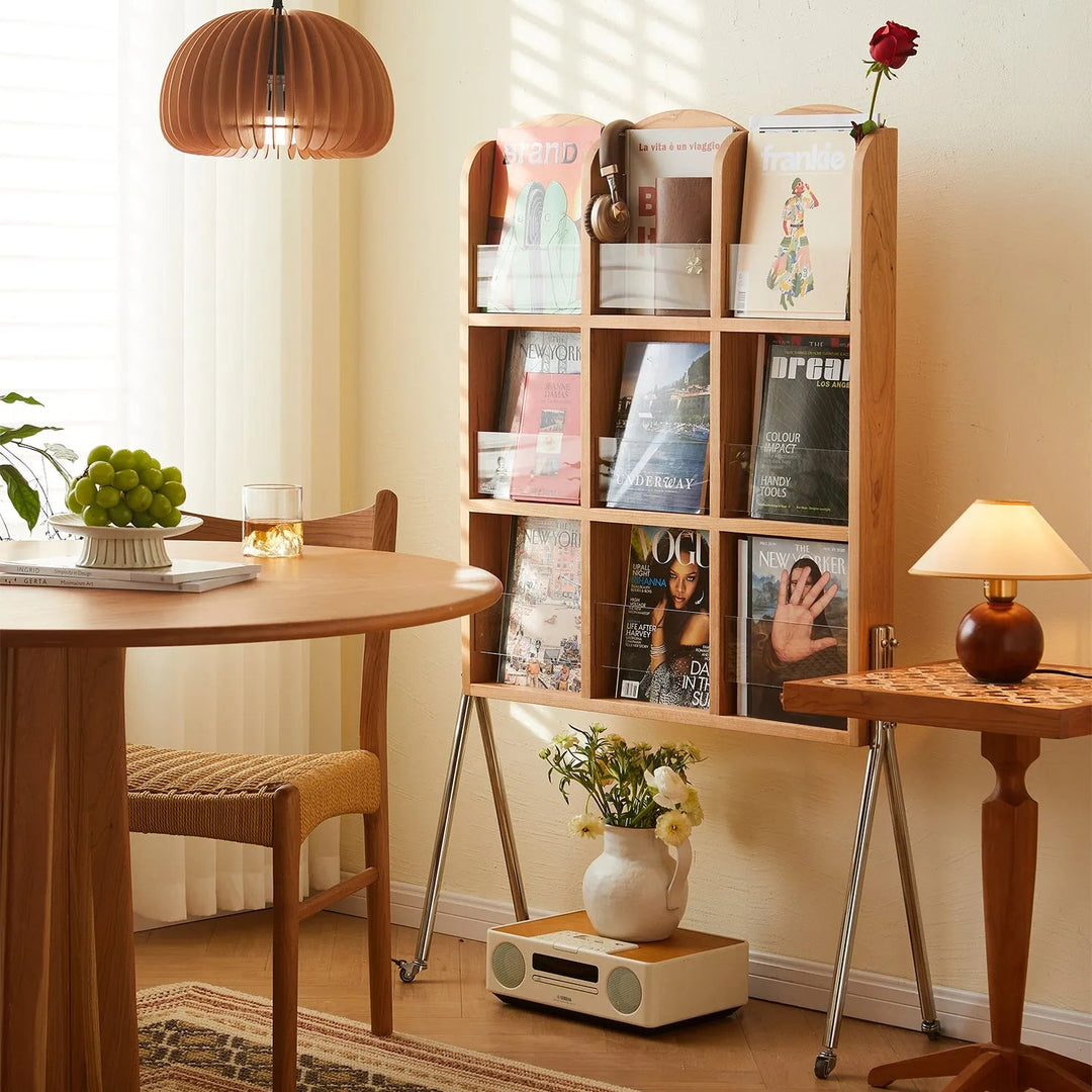 Castor Wheel Bookshelves