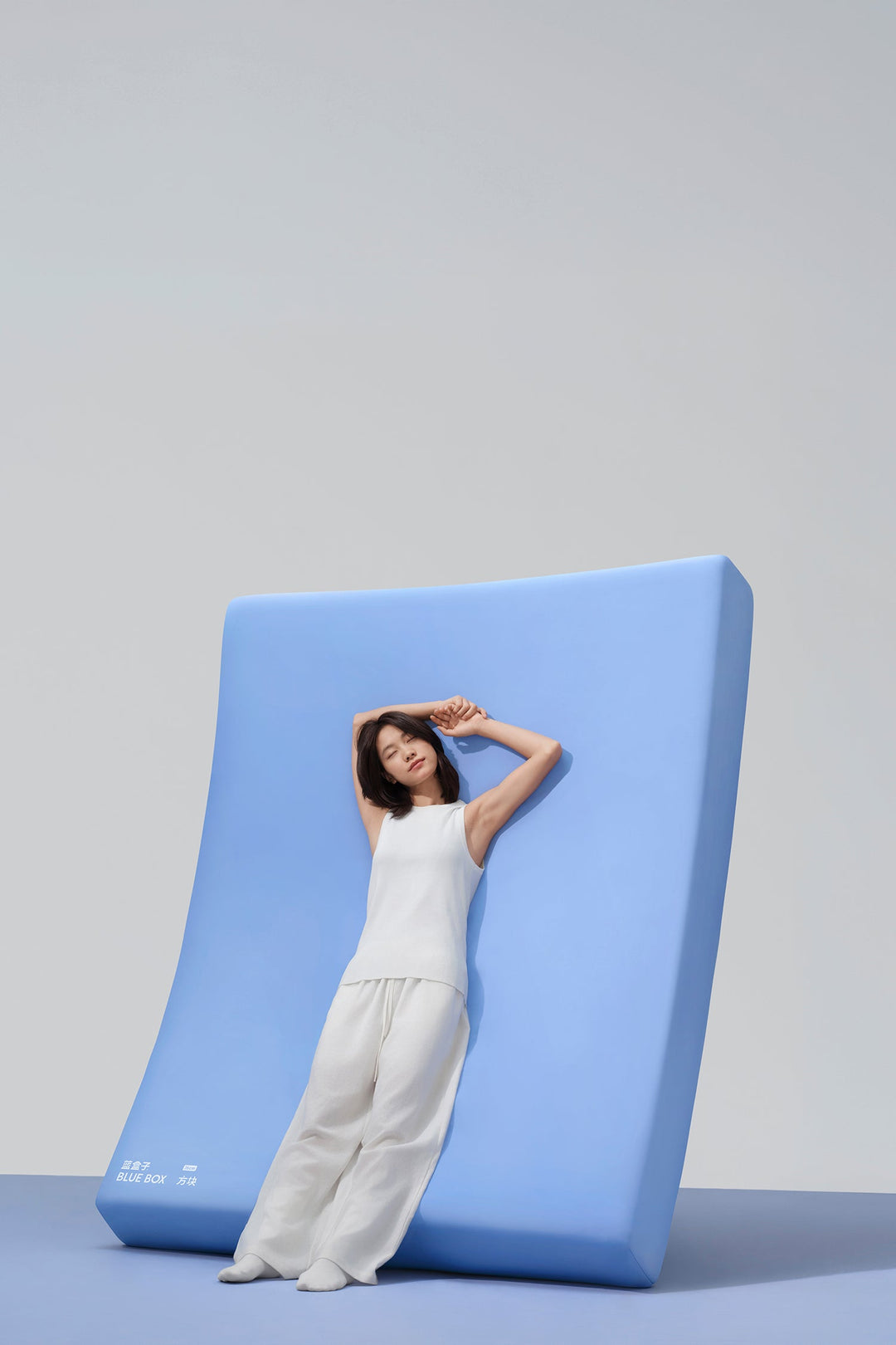 Loft Home Blue Box cooling mattress, designed for fresher sleep, breathable comfort, and modern Singapore bedrooms.