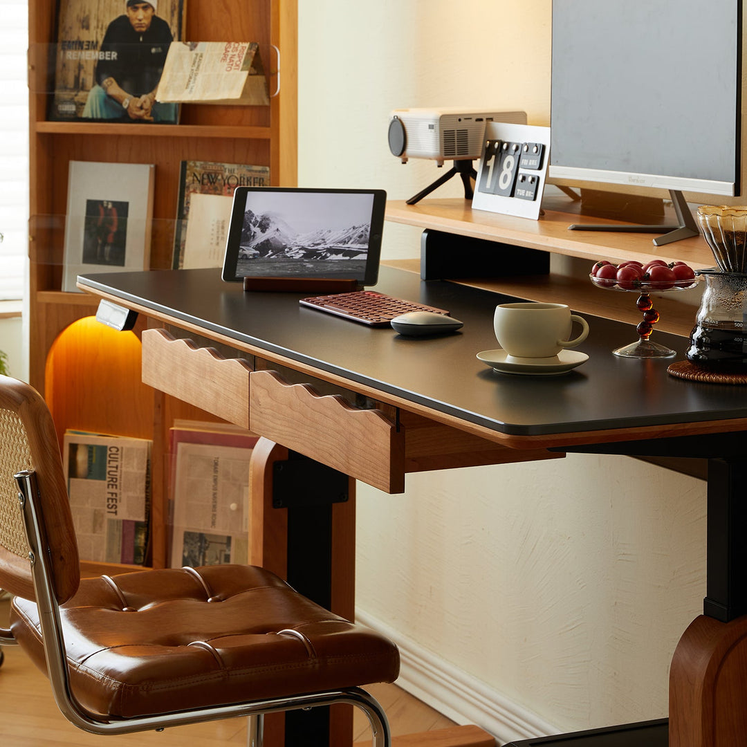 Loft Home modern drawer table, featuring sleek design and storage drawers, perfect for workspace organization in the Drawer Tables collection.