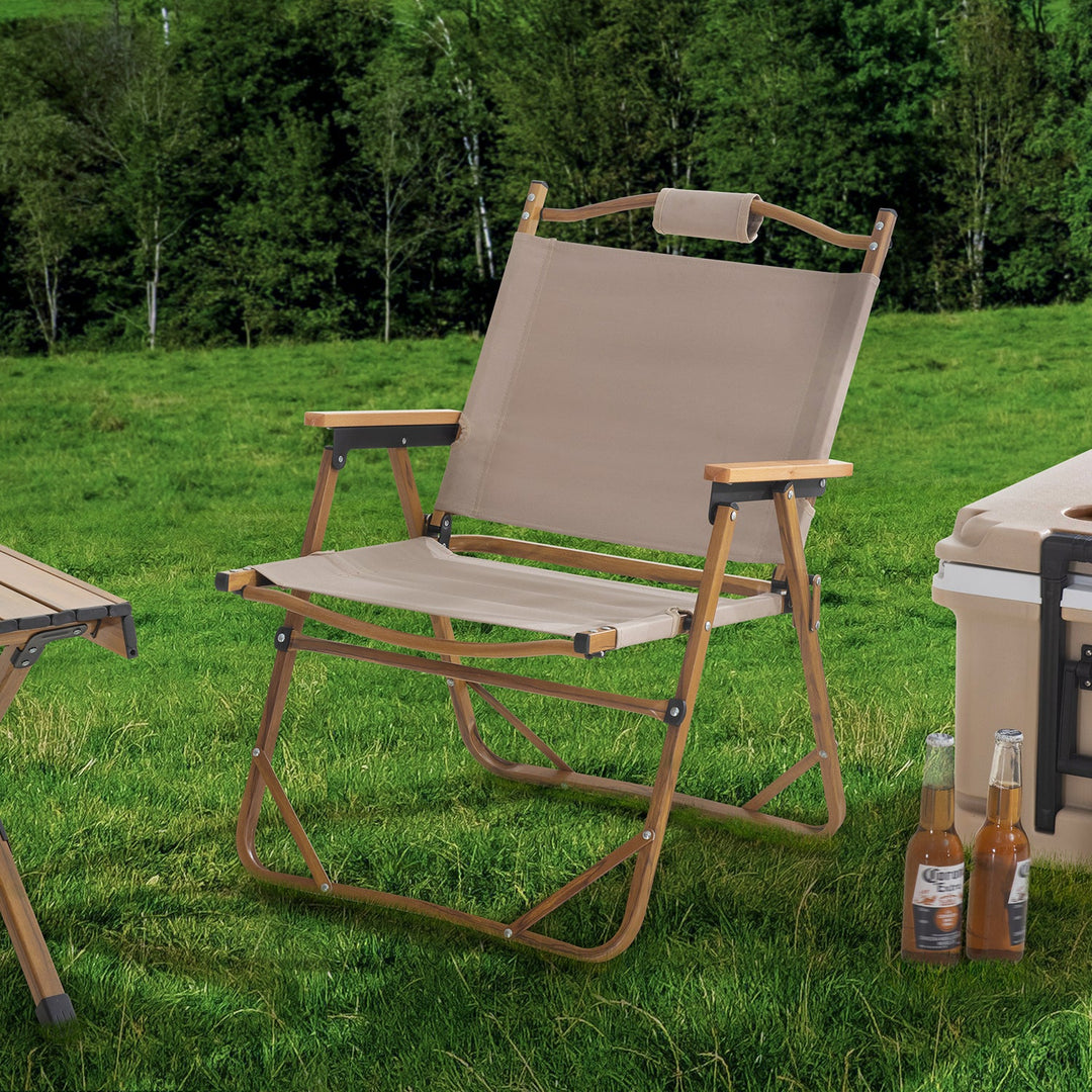 Loft Home Foldable Chairs collection, portable and lightweight design perfect for outdoor adventures, combining functionality with relaxed seating comfort.