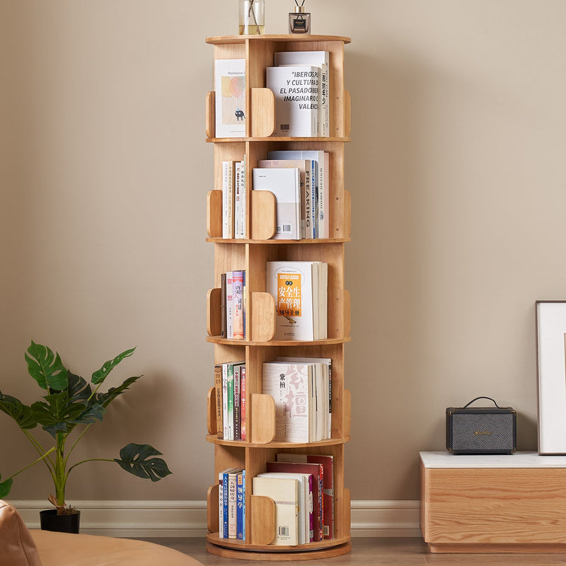 Revolving Bookshelves