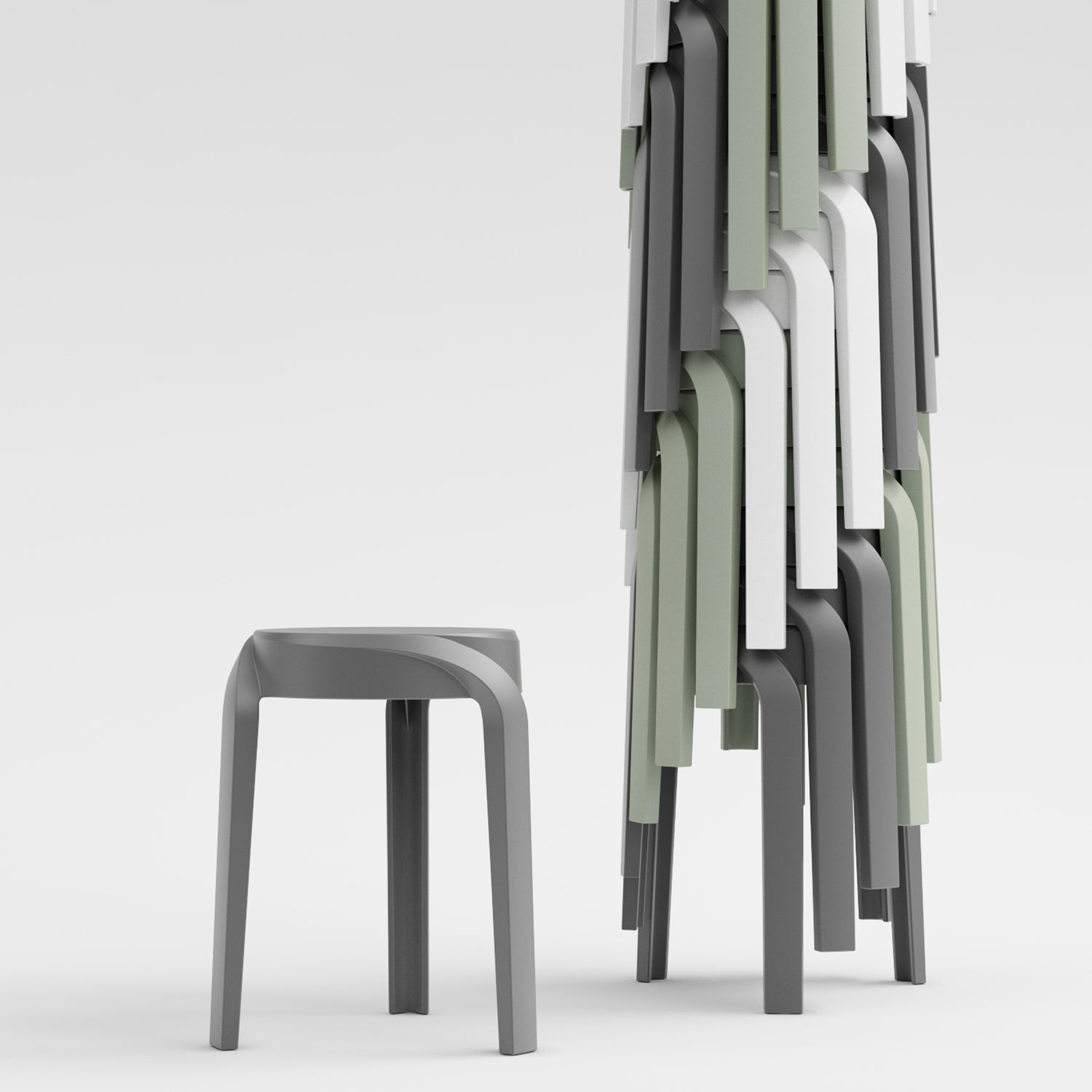 Stackable Stools in Singapore | Practical & Space-Saving – LOFT HOME