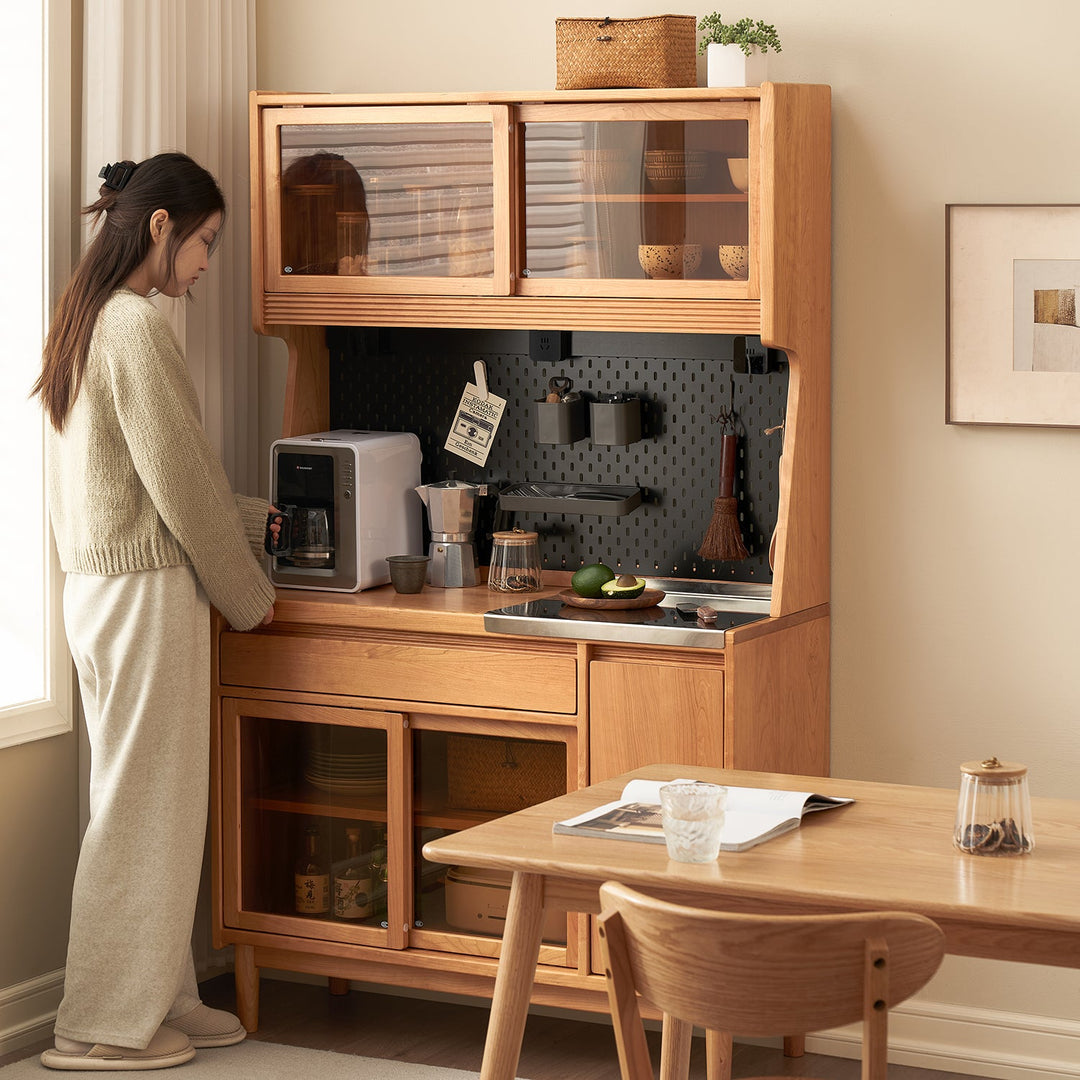 Loft Home wooden storage cabinet from the Storages on Sale collection, featuring ample space and a versatile design to enhance your kitchen or dining room.