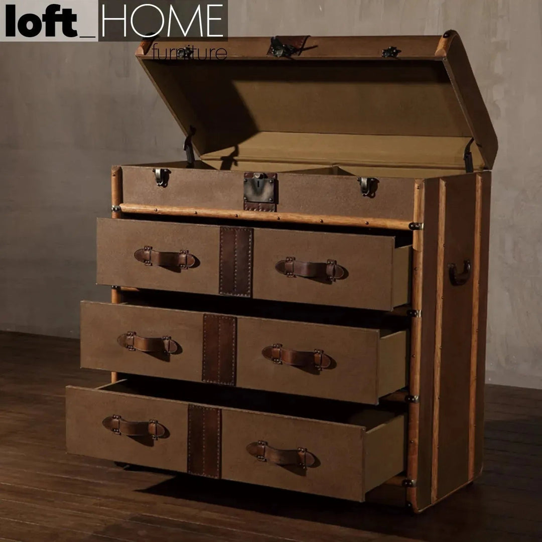 Lift-Up Door Chest Of Drawers