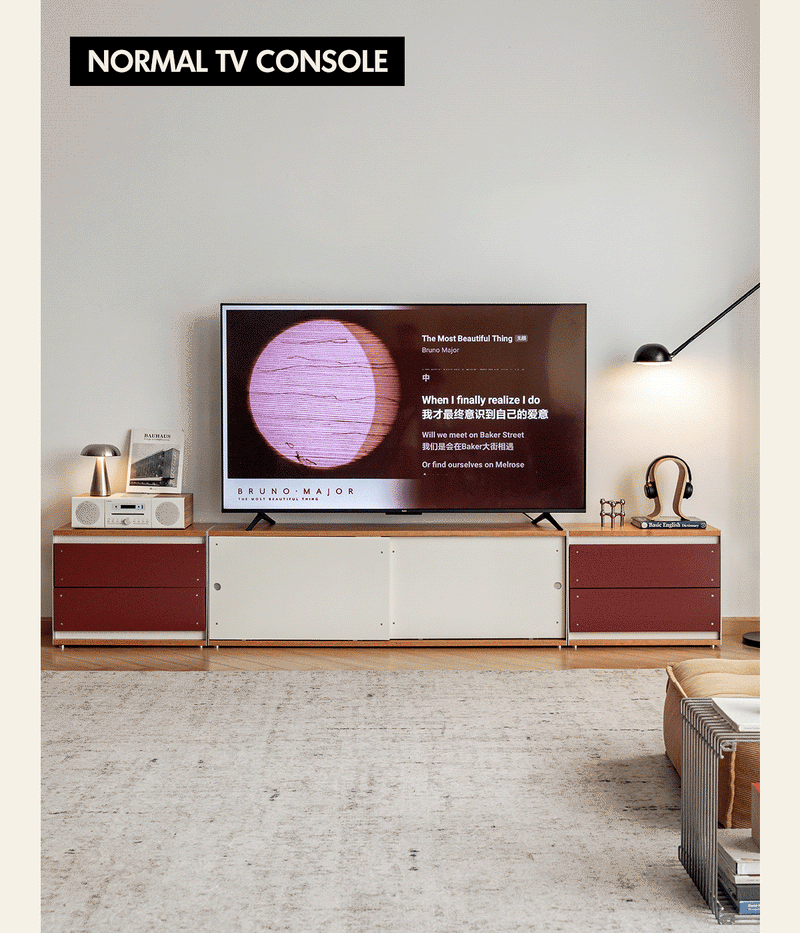 Bauhaus Aluminium Modular TV Console GEOMETRIC Good to Know - 2