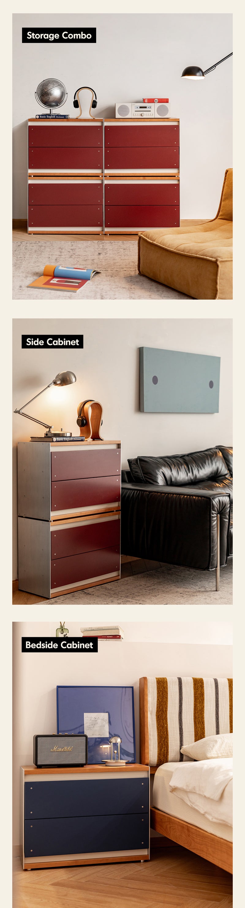 Bauhaus Aluminium Modular TV Console GEOMETRIC Good to Know - 3