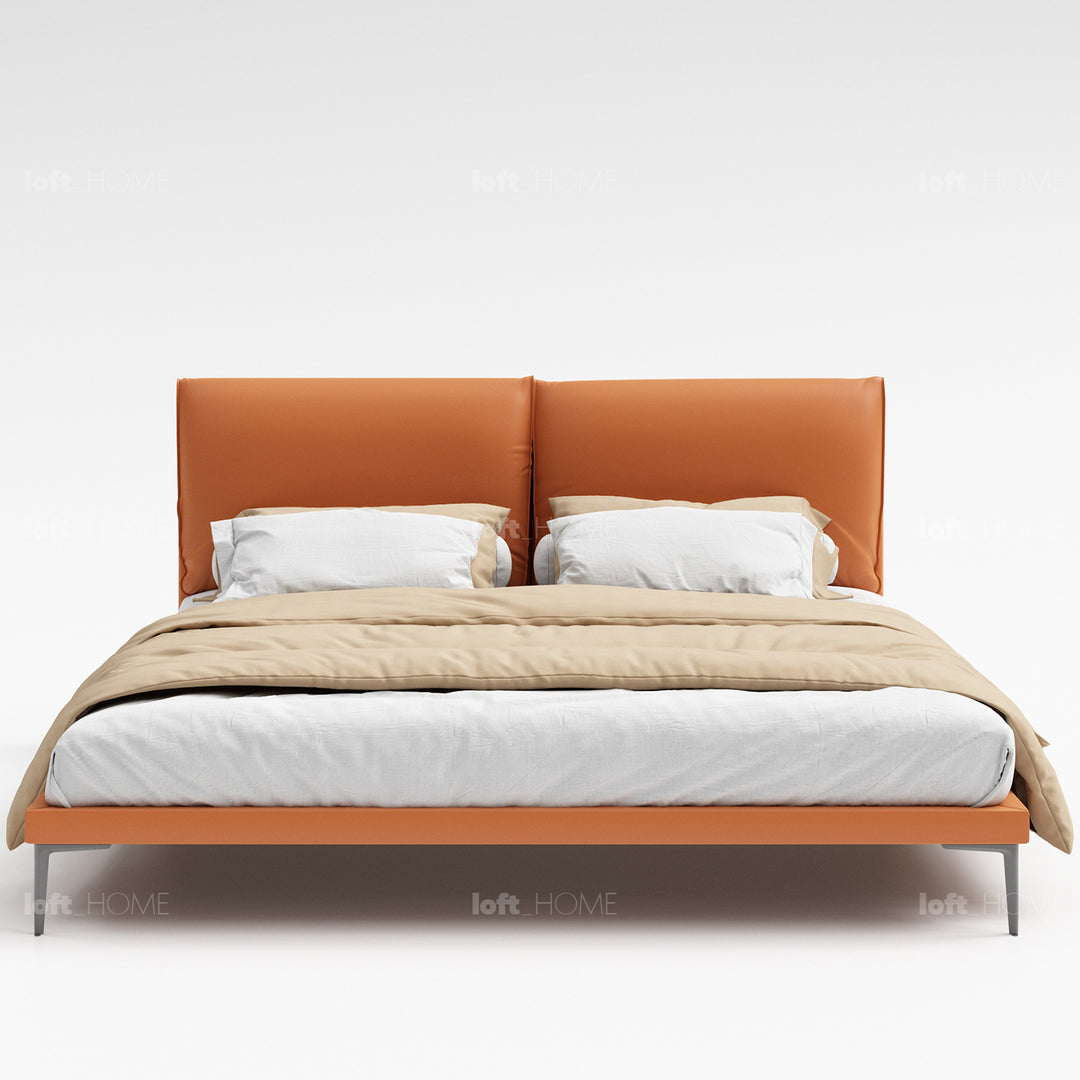 Modern Microfiber Leather Bed DEON Conceptual