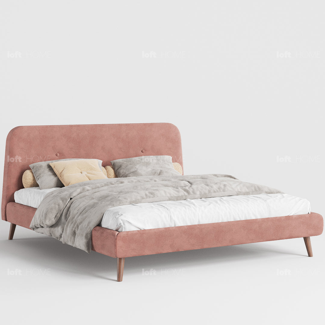 Modern Fabric Bed EULIA Still Life